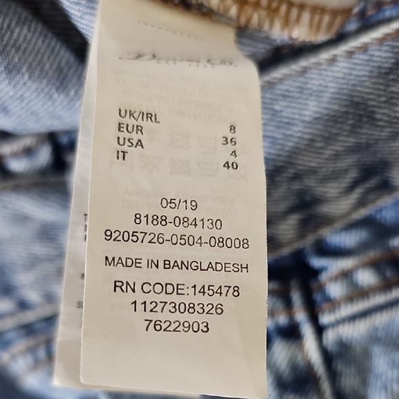 Denim&Co Blue High Rise Jeans Classic Style - Picture 7 of 9